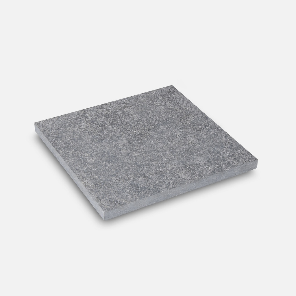 Tegels blauw gevlamd 25X18X8 cm  