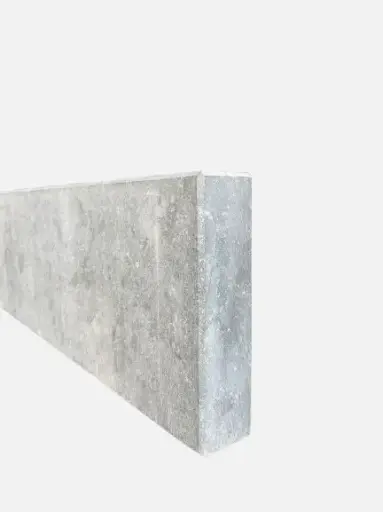 Straatboordstenen Belgische Blauwe Steen Vrije Lengte gezaagd & chanfreiné X24X8 cm - LOT N°3
